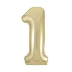 34 inch-es 1 Arany-Gold Számos Super Shape Fólia Lufi