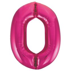   34 inch-es 0 Rózsaszín - Pink Számos Super Shape Fólia Lufi