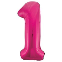   34 inch-es 1 Rózsaszín - Pink Számos Super Shape Fólia Lufi