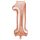 34 inch-es 1 Rózsaarany - Rose Gold Számos Super Shape Fólia Lufi