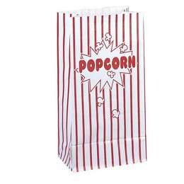 Fehér-Piros Csíkos Nagy Popcorn Doboz, 10 db-os