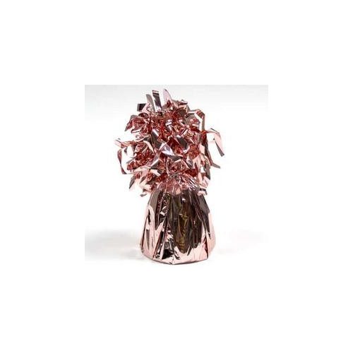 Rózsaarany - Rosegold Bojtos Fólia Léggömbsúly 170 gramm