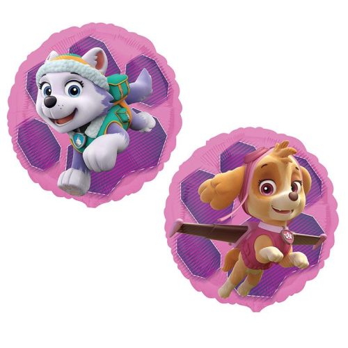 18 inch-es Paw Patrol - Mancs Őrjárat Skye & Everest Fólia Lufi