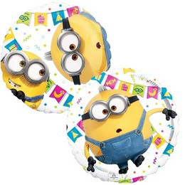 18 inch-es Minyonok 2 - Minions 2 Fólia Lufi