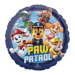 18 inch-es Mancs Őrjárat - Paw Patrol Team Fólia Lufi