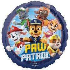18 inch-es Mancs Őrjárat - Paw Patrol Team Fólia Lufi