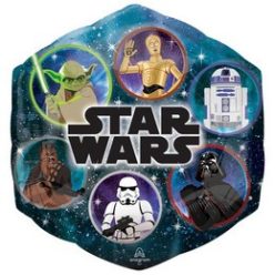 23 inch-es Star Wars Galaxy Super Shape Fólia Lufi