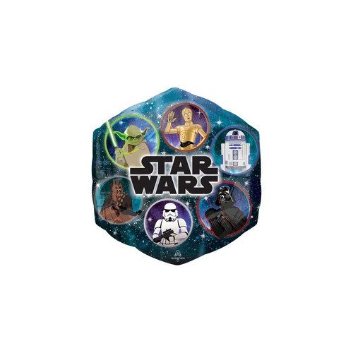 23 inch-es Star Wars Galaxy Super Shape Fólia Lufi