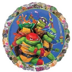   18 inch-es Tininindzsa - Teenage Mutant Ninja Turtle Fólia Lufi
