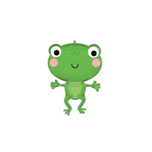 Béka - Happy Frog Super Shape Fólia Lufi