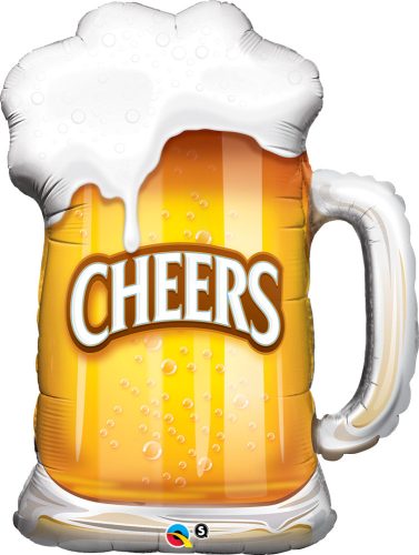 35 inch-es Cheers! Beer Mug Fólia Lufi