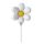 14 inch-es Margaréta Virág- Retro Daisy Fólia Lufi (5 db/csomag)