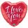 18 inch-es I Love You Script (Feliratos) Modern Szerelmes Fólia Lufi