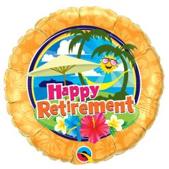  18 inch-es Nyugíjba Vonulás - Retirement Sunshine Fólia Lufi