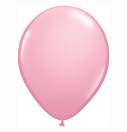 5 inch-es Pink (Standard) Kerek Lufi