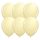 11 inch-es Ivory Silk (Fashion) Kerek Lufi