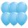 11 inch-es Pale Blue (Standard) Kerek Lufi