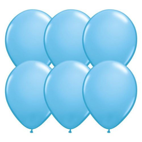 11 inch-es Pale Blue (Standard) Kerek Lufi