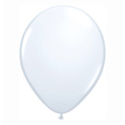 11 inch-es White (Standard) Kerek Lufi