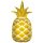 44 inch-es Golden Pineapple Fólia Lufi