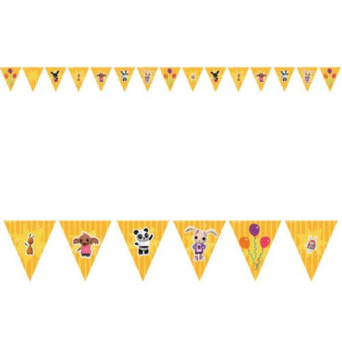 Bing Nyuszi Mintás Parti Zászlófüzér - 330 cm
