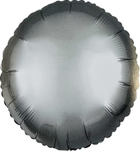 18 inch-es Matt Ezüst - Silk Silver Kerek Fólia Lufi
