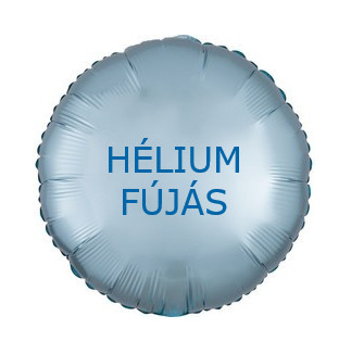 Hélium töltet 43cm 17/18 inch-es fólia lufiba