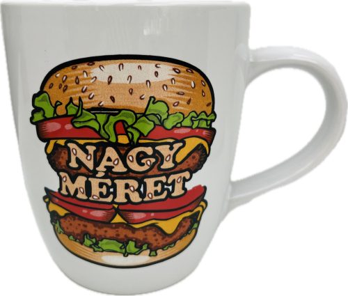 Bögre Óriás "NAGY MÉRET" (Cicis, Hamburgeres)