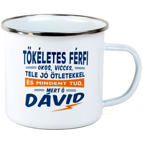 Top Pasik Fémbögre "DÁVID"