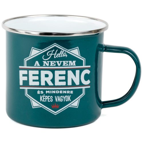 Top Pasik Fémbögre "FERENC"