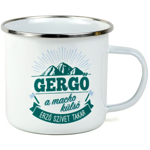 Top Pasik Fémbögre "GERGŐ"