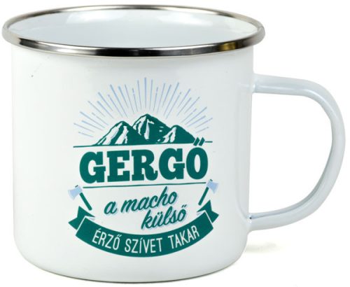 Top Pasik Fémbögre "GERGŐ"