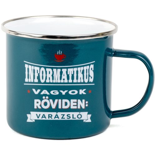 Top Pasik Fémbögre "INFORMATIKUS"