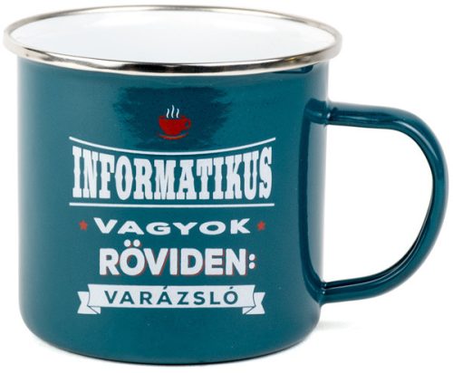 Top Pasik Fémbögre "INFORMATIKUS"