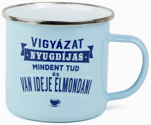 Top Pasik Fémbögre "NYUGDÍJAS"