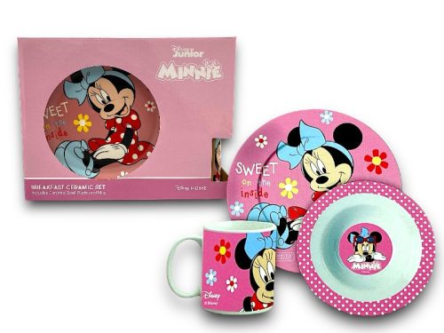 Étkészlet 3pcs porcelán/805264  Cikkszám: 0402015 Leírás: mikrózható és mosogatógépben mosható