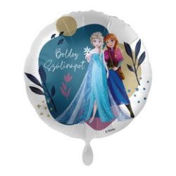   17 inch-es Jégvarázs - Frozen Birthday Szülinapi Fólia Lufi