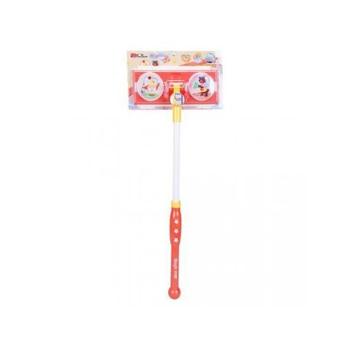 Takarító mop, el., zenél, padlótörlő, 62 cm, lapon