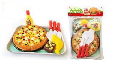 Vágható étel klt., pizza + eszközök, 23x36 cm zacsk.