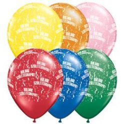 11 inch-es Boldog Születésnapot Standard Lufi