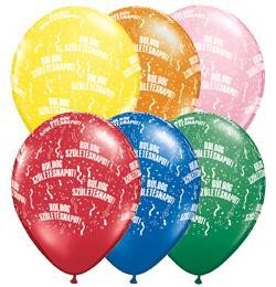 11 inch-es Boldog Születésnapot Standard Lufi