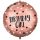 18 inch-es Birthday Girl Rosegold Szülinapi Fólia Lufi