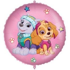   18 inch-es Mancs Őrjárat - Paw Patrol Skye & Everest Fólia Lufi