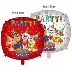   18 inch-es Mancs Őrjárat - Paw Patrol Dupla Oldalú Fólia Lufi