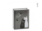 Fényképalbum cicás 100db 10x15cm-es képhez MM46100 BLACK/WHITE