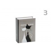 Fényképalbum cicás 100db 10x15cm-es képhez MM46100 BLACK/WHITE