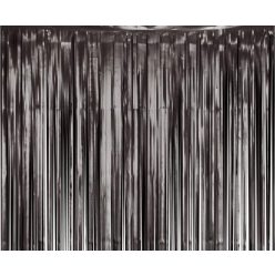 MATT FEKETE FÓLIA LAMETTA Méret 100x200 cm