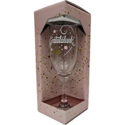 Pezsgős pohár 190ml "Gratulálunk!"