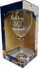 Boros pohár 220ml Boldog 50 születésnapot!