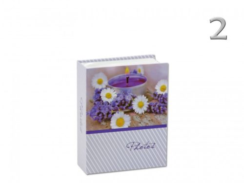Fényképalbum levendulás 100db 10x15cm-es képhez MM46100 LAWENDER